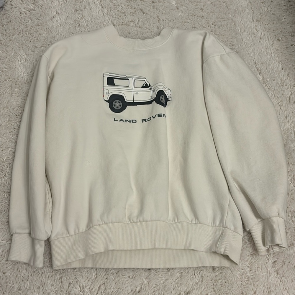 Pacsun Land Rover Crewneck